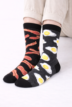 Load image into Gallery viewer, Bacon and Egg Odd Socks