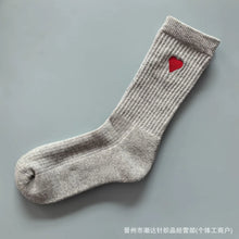 Load image into Gallery viewer, Embroidered Heart Socks