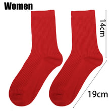 Load image into Gallery viewer, 3 Pairs of Red Valentines Socks