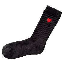 Load image into Gallery viewer, Embroidered Heart Socks