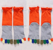 Load image into Gallery viewer, Ribbed Toe Socks