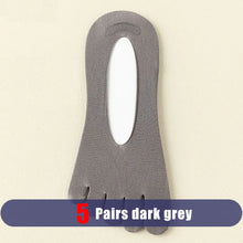 Load image into Gallery viewer, 5 pairs of Hidden Toe Socks