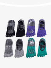 Load image into Gallery viewer, Yoga Toe Socks