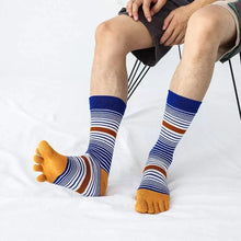 Load image into Gallery viewer, 5 Pairs of Stiped Toes Socks
