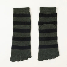 Load image into Gallery viewer, 5 Pairs of Sriped Toe Socks
