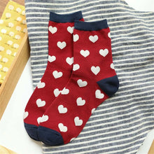 Load image into Gallery viewer, Love Heart Patterned Socks
