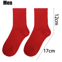 Load image into Gallery viewer, 3 Pairs of Red Valentines Socks

