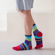 Load image into Gallery viewer, 5 Pairs of Sporty Toe Socks
