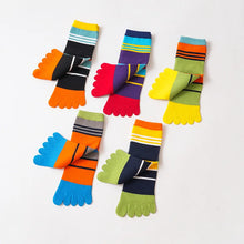 Load image into Gallery viewer, 5 Pairs of Sporty Toe Socks

