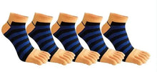 Load image into Gallery viewer, 5 Pairs Ankle Toe Socks
