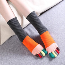 Load image into Gallery viewer, Ribbed Toe Socks
