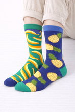 Load image into Gallery viewer, Pineapple and Banana Odd Socks
