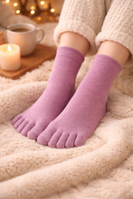 Load image into Gallery viewer, Mid Length Toe Socks (Buy 4 + 1 pair free)
